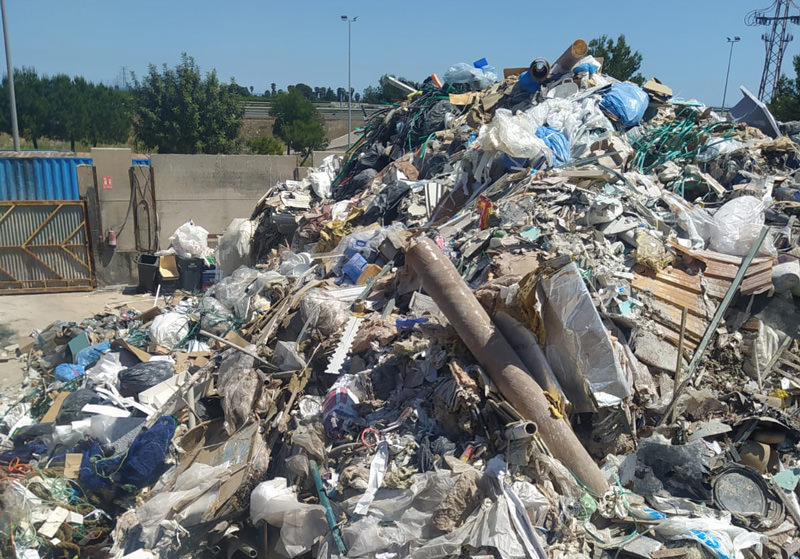 Mixed industrial waste management