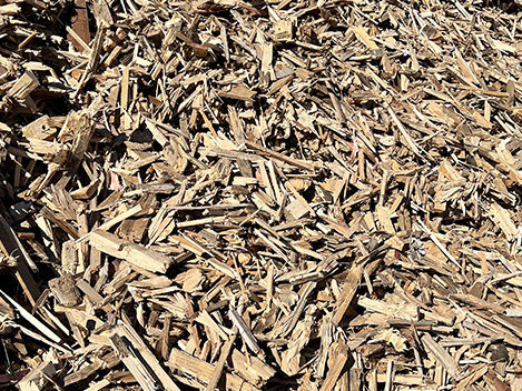 triturado madera